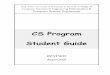 CS Program Student Guide · Page 4 of 21 e) Computer Science Student Learning Outcomes The computer science program enables students to acquire, by the time of graduation, the following