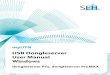 USB Dongleserver User Manual Windows - SEH Technology€¦ · 6 USB Dongleserver User Manual Windows 1.3 Support and Service SEH Computertechnik GmbH offers extensive Support. If
