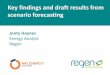 Key findings and draft results from scenario forecastingGas for heat –non-domestic Commercial •Similar to domestic methodology •Different baseline, around 50% of properties heated