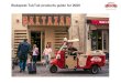 Budapest TukTuk products guide for 2020...Budapest TukTuk products guide for 2020 About us We started in 2014 because an idea came to us for a new way to introduce people to Budapest