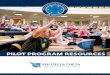PILOT PROGRAM RESOURCES - Phi Delta Theta• Induction ceremony materials: script, candles, roll book, etc. • Projector and presentation (if desired) INDUCTION (30 MINUTES): •