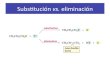Subs%tución+vs.+eliminación+depa.fquim.unam.mx/amyd/archivero/ELIMINACION_24833.pdfCH3C—CCH3 2,3-dimethyl- 2-butene More substituted product 79% CH3CHC=CH2 2,3-dimethyl- 1 -butene