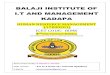 BALAJI INSTITUTE OF I.T AND MANAGEMENT KADAPA UNITS.pdf · C.White collar: The term white collar refers to the jobs of officials, who performs managerial or professional work for