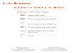 SAFETY DATA SHEET · Nitrile rubber (NBR) / Eye protection: Safety glasses Skin and body protection: Wear suitable protective clothing Respiratory protection: [In case of inadequate