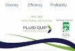 Diversity Efficiency Profitability - Ethanol Aug 2019 - FQT Biorefinery...All contents are to be considered confidential and proprietary work product of FQT. © 2019 Fluid Quip Technologies,