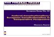 Federal Constitutionalism/ European Constitutionalism in · PDF file 2020. 10. 5. · Federal Constitutionalism/ European Constitutionalism in Comparative Perspective 9 But as Koekkoek