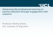 Advancing the professional learning of science teachers ......research into argumentation pedagogy •The research undertaken with participating teachers reinforced the need for: –Critical
