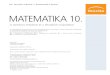 MATEMATIKA 10.users.atw.hu/klemandras/NTHMat10M.pdf · 2019. 8. 26. · MATEMATIKA 10. Dr. Gerőcs László Számadó László A tankönyv feladatai és a feladatok megoldásai A