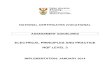 ELECTRICAL PRINCIPLES AND PRACTICE NQF LEVEL 3 Certificates NQF Level 3/NC(Vocati… · Electrical Principles and Practice Level 3 Final Assessment Guidelines (January 2014) National