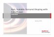 Fast,&Scalable&Demand0Shaping&with& ColorPower · 2019. 12. 23. · The Demand Challenge • Future retail utilities must be able to effectively manage demand fulfillment at the margin