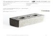 Leca Universalblokk 20 cm, Lightweight Concrete Block...Leca Universalblokk 20 cm, Lightweight Concrete Block Product Saint-Gobain Byggevarer as Owner of the declaration Product: Leca