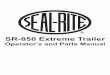 Operator’s and Parts Manual - Seal-Rite...Seal-Rite Inc. 1374 State Road M Auxvasse, MO 65231 (573) 387-4491 sales@seal-rite.com Seal-Rite 190917 2 Unit Information Model: SR-850