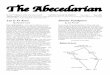 The Abecedarian - Hughlings Himwich · 2011. 3. 16. · The Abecedarian SLES 8TH GRADE LANGUAGE MAGAZINE EDITOR: ELIZABETH BOBBITT Vol. 1, No. 1 May, 2004 ABECEDARIAN is based on