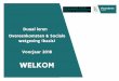 WELKOM - Syntra Vlaanderen...-Verschillende uurroosters mogelijk in bijlage (opletten met zondagwerk en overuren)-Wisselend uurrooster: verwijzing naar arbeidstijdregeling in arbeidsreglement
