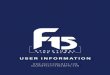 USER INFORMATION - F15... · Hazard/risk assessment already conducted: Your department, organization, or employer has conducted a risk/ hazard assessment and determined that this