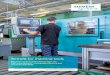 Retrofit for machine tools...sary, the machine integration into the production network. If needed, Siemens can also perform mechanical reconditioning or partial modernization by replacing