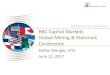 RBC Capital Markets Global Mining & Materials Conferences1.q4cdn.com/019733279/files/doc_presentations/2017/06/RBC-Capi… · RBC Capital Markets Global Mining & Materials Conference