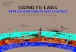 F5 LABS THREAT ANALYSIS REPORT Using F5 Labs Application … · 2017. 1. 26. · What the F5 Labs Threat Research and Intelligence Team Does Human-to-Human Threat Intelligence. 1993