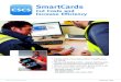 SmartCards...productivity and increased costs throughout the supply chain. CSCS SmartCards can be used to link to your inhouse training database to update data in real time. Whenever
