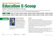 Missouri Botanical Garden Education E-Scoop...Missouri Botanical Garden Natureinspired learning on the go Education E-Scoop Infuse your classroom curriculum with plants, nature, and
