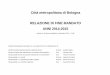 RELAZIONE FINE MANDATO 2014-2015 vers4 - Urban@it · 2016. 9. 30. · Città metropolitana di Bologna RELAZIONE DI FINE MANDATO ANNI 2014-2015 (articolo 4 del decreto legislativo