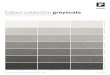Colour collection greyscale · 2020. 9. 16. · Colour collection bricky available for concrete skin and öko skin Due to technical reasons colours may differ from the original shade
