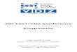5th ESST/VDZ Conference Programmeesst-sugar.org/fileadmin/tpl_esst/files/ESST_2017/ESST_2017.pdfANDRITZ Fiedler GmbH 44 AUCOTEC AG 19 Babbini S.p.A. / G.P.S. Engineering 25 Barriquand
