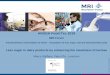 ANUGA Food-Tec 2018 · from: Lehrbuch der Lebensmittelchemie (Belitz, Grosch, Schieberle; 2008) MRI – Department of Safety and Quality of Milk and Fish Products, Kiel Manufacturing