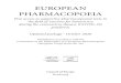 EUROPEAN PHARMACOPOEIA · Monographs on adjuvants 1664 Aluminium hydroxide, hydrated, for adsorption Vaccines containing aluminium hydroxide as adjuvant. 2805 Squalene Vaccines containing