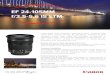 EF 24-105MM f/3.5-5.6 IS STM · 2017. 5. 18. · EF 24-105MM f/3.5-5.6 IS STM . Lightweight and versatile, exercising your creativity has never been easier with the EF 24-105mm f/3.5-5.6