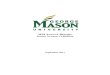 MS4 ANNUAL REPORT PERMIT NUMBER VAR040106 · 2020. 11. 20. · GEORGE MASON UNIVERSITY MS4 ANNUAL REPORT, PERMIT NUMBER VAR040106 2011 2 INTRODUCTION As legislated by the Virginia