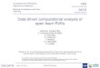 Data driven computational analysis of open foam RVEs...Open foam materials and numerical models • Metallic open foams – Low density – Novel physical, mechanical and acoustic