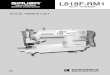 L818F-RM1 - suporte.silmaq.com.brsuporte.silmaq.com.br/Siruba/Catalogos de Pecas (Ingles)/LY25 L81… · L818F-RM1 WITH TRIMMER The specification and/or appearences of the equipment