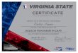 VIRGINIA STATE USBC PROUDLY RECOGNIZES...Date of Induction. VIRGINIA smr€ CERTIFICATE OF CONGRATULATIONS ÝUSBC VIRGINIA STATE AFu reF0R THE port . Created Date: 10/24/2017 11:42:35