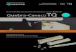 Quebra-Cavaco Moldado Rosqueamento com Cavaco TQ · 2021. 1. 7. · Quebra-Cavaco TQ Incremento Radial Incremento pelo Flanco Combinado Quebra-cavaco TQ Concorrente A Condições