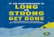 LONG or STRONG: GET GONE · 2020. 1. 14. · STRONG: GET GONE. An earthquake that lasts more than a minute OR makes it hard to stand up is a natural tsunami warning. If you are near