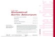 in the clinic Abdominal Aortic Aneurysm · 2016. 7. 19. · aortic aneurysms. Lancet. 1998;352:1649-55. [PMID: 9853436] What is the natural history of The natural history of AAA is