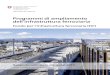 Programmi di ampliamento dell’infrastruttura ferroviaria · 2020. 10. 18. · Programma SIF: ampliamento a quattro binari Losanna-Renens, ... vori del programma di raccordo alla