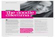 Sunni Brown on… The doodle dilemmasunnibrown.com/.../articles/Doodle-Dilemma-hi-res.pdf · 2018. 6. 18. · The doodle dilemma Don’t dismiss doodling – in the right hands, it