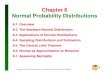 Chapter 6 Normal Probability Distributions · 2009. 2. 10. · Chapter 6 Normal Probability Distributions 6-1 Overview 6-2 The Standard Normal Distribution 6-3 Applications of Normal