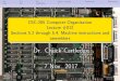 Dr. Chuck CartledgeDr. Chuck CartledgeDr. Chuck Cartledge ...ccartled/Teaching/2017-Fall-TCC/Lectures/012.pdf1/17 5.2 5.3 5.4 Chap. 5 reviewConclusionReferences CSC-205 Computer Organization