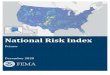 National Risk Index Primer · 2020. 12. 17. · National Risk Index Primer National Risk Index Primer 4 The Social Vulnerability and Community Resilience Working Group reviewed and