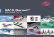 GMA GarnetTM...GMA holds a complete range of waterjet connecting parts such as high pressure tubes, elbow, guard filter, etc. to ensure a reliable abrasive flow for your waterjet machines