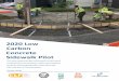2020 Low Carbon Concrete Sidewalk Pilot...This case study provides information on the City’s first round of low-carbon concrete pilot projects, featuring sidewalk ramp projects within