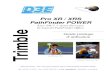 Pro XR / XRS PathFinder POWER ASSET SURVEYOR · 2017. 2. 13. · PathFinder POWER Avec TSC1 + Asset Surveyor Et logiciel PathFinder Office D3E Electronique Parc d’Activité SAVIPOL
