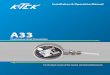 Continuous Level Transmitter...A33-0200-1 Rev nc (04-2009) DRR0168 3 Continuous Level Transmitter A33 1.1 The K-TEK Model A33 is an inexpensive electronic liquid level measuring system