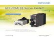 ACCURAX G5 Servo System - EFES OTOMASYONAccurax-G5...6 AC servo systems R88D-KN@@@-ML2, R88D-KT@, R88M-K@ Accurax G5 servo system Accurate motion control in a compact size servo drive