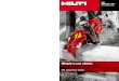 DSH 700 / 900 · Hilti DSH 700 / 900 hand-held petrol saws Hilti DSH 700 / 900 hand-held petrol saws The DSH 900-40 makes light work of cutting concrete pipes with a thickness of
