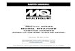 SERIES MODEL MTX70HD - Multiquip Inc · 2020. 6. 18. · MTX70HD RAMMER • PARTS MANUAL — REV. #6 (06/17/20) — PAGE 5 SUGGESTED SPARE PARTS NOTICE Part numbers on this Suggested