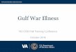 Gulf War Illness - North War... environmental hazards in the Gulf War and disabilities based on the